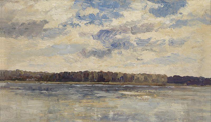 Marie Egner On the Danube near Vienna